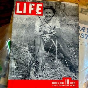Life magazine March 1942 Ginger Rodgers